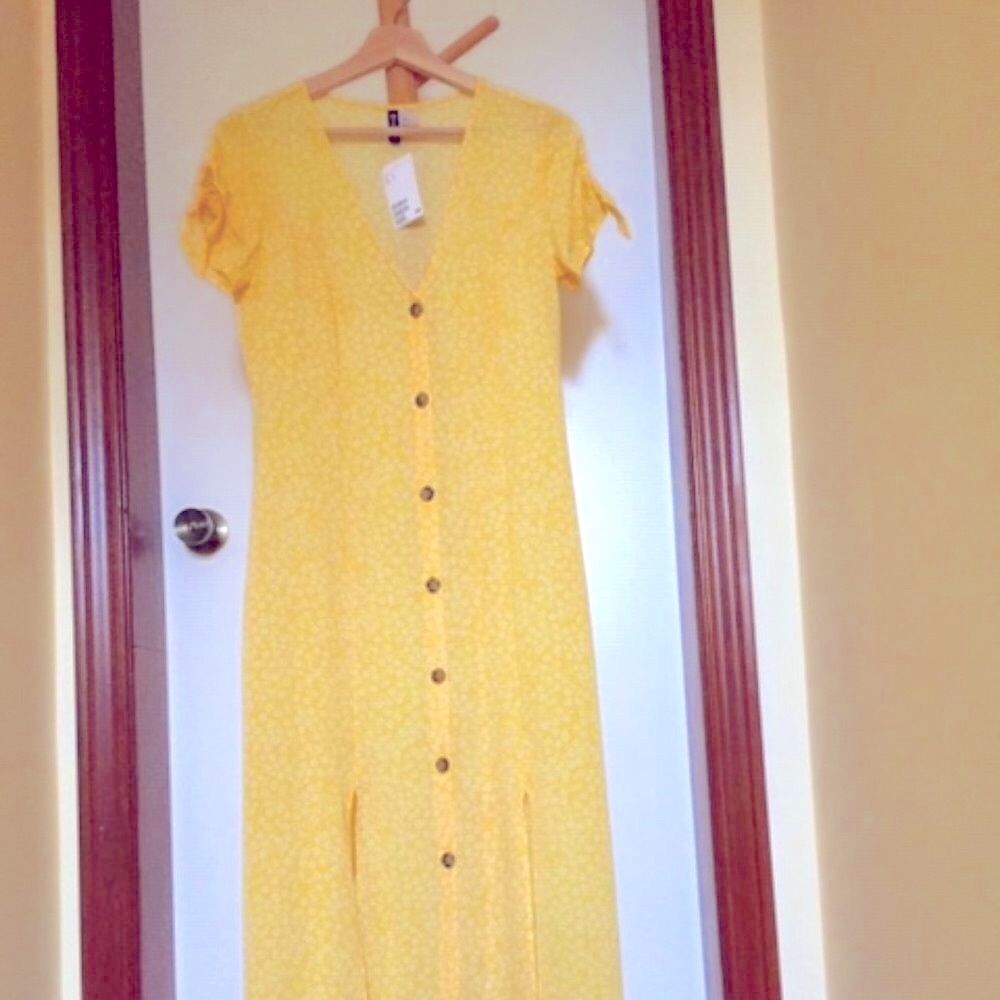 Summer floral long dress